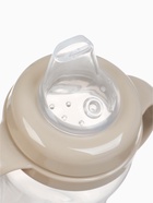 Поильник - непроливайка Baby Bear с силиконовым носиком, 270 мл., бежевый Mum&Baby - Фото 3