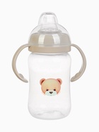 Поильник - непроливайка Baby Bear с силиконовым носиком, 270 мл., бежевый Mum&Baby - Фото 8