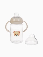 Поильник - непроливайка Baby Bear с силиконовым носиком, 270 мл., бежевый Mum&Baby - Фото 9