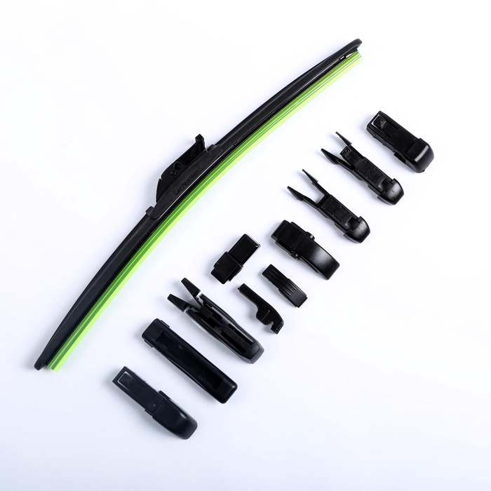 УЦЕНКА Щетка стеклоочистителя CarFashion TURBO 15"/375 мм, бескаркасная, мультикрепление - Фото 1