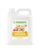 Крем-мыло жидкое SYNERGETIC «Овсяное молочко и хлопок», биоразлагаемое, для мытья рук и тела, 5 л - Фото 9