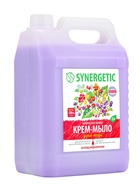 Крем-мыло жидкое биоразлагаемое для мытья рук и тела SYNERGETIC "Дикие ягоды", 5 л - фото 55037815