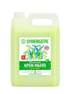 Крем-мыло жидкое биоразлагаемое для мытья рук и тела SYNERGETIC "Алоэ вера", 5 л - фото 54809221