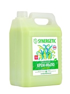 Крем-мыло жидкое SYNERGETIC, биоразлагаемое, для мытья рук и тела «Алоэ вера», 5 л - Фото 7