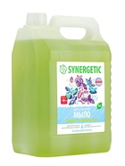Мыло жидкое SYNERGETIC, биоразлагаемое, для мытья рук и тела «Базилик и морская соль», 5 л - Фото 7