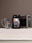 Подарочный набор Super ultra, гель для душа канистра 500 мл и стакан с пулей, HARD LINE - фото 809242873