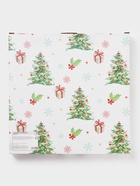 Тарелка новогодняя Доляна «Путь к чудесам», d=22.5 см, керамика, разноцветная - Фото 5