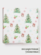 Тарелка Доляна «Новогодняя ночь», d=22.5 см, керамика, разноцветная - Фото 4