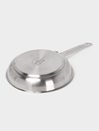 УЦЕНКА Сковорода, d=28 см, h=4 см, антипригарное покрытие, тройное дно, индукция, нержавеющая сталь, серебристая - Фото 7