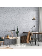 Обои антивандальные Flizelini Urban 1855 – 22 , на флизелиновой основе, 1.06×10 м, цвет серый - Фото 5