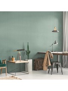 Обои антивандальные Flizelini Modern 1808 – 72, на флизелиновой основе, 1.06×10 м, цвет зелёный - Фото 2