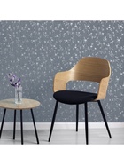 Обои антивандальные Flizelini Anna 1868 – 22, на флизелиновой основе, 1.06×10 м, цвет белый/синий - Фото 2