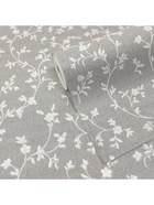 Обои антивандальные Flizelini Anna 1868 – 62, на флизелиновой основе, 1.06×10 м, цвет белый/серый - Фото 1