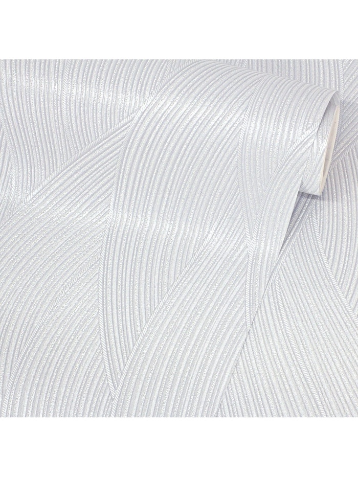 Обои антивандальные Flizelini Wave 1878 – 21, на флизелиновой основе, 1.06×10 м, цвет серый - Фото 1