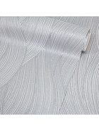 Обои антивандальные Flizelini Wave 1878 – 22, на флизелиновой основе, 1.06×10 м, цвет серый - Фото 1