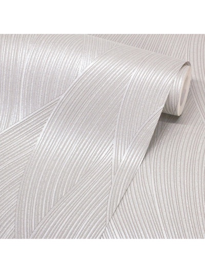 Обои антивандальные Flizelini Wave 1878 – 63, на флизелиновой основе, 1.06×10 м, цвет серый