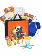 Набор для труда А4, с ручками, Calligrata «Панда», 14 предметов - Фото 1