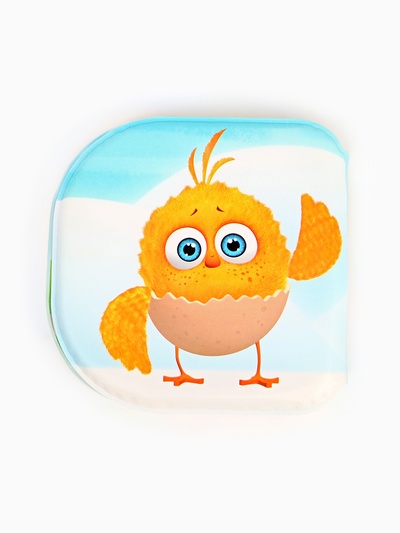 Книжка-раскраска для ванны «Что делает Цыпа?», ЦЫП-ЦЫП