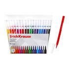 УЦЕНКА Фломастеры 18цв ErichKrause light, в футляре, европодвес - Фото 3