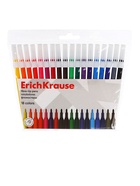 УЦЕНКА Фломастеры 18цв ErichKrause light, в футляре, европодвес - Фото 9
