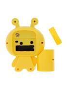 УЦЕНКА Будильник «Пчела», с карандашницей, дискретный ход, d=9 см, 14.5×14 см, желтый - Фото 11