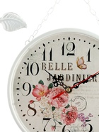 УЦЕНКА Часы настенные интерьерные «Птичка на ветке», двусторонние, на подвесе, d=23 см, от батареек 2хАА 10931646