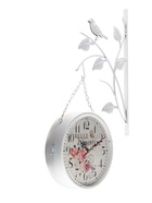 УЦЕНКА Часы настенные интерьерные «Птичка на ветке», двусторонние, на подвесе, d=23 см, от батареек 2хАА 10931646