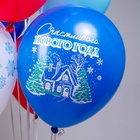 Воздушные шары латексные 12" «Новогодняя Лошадь», 25 шт., 2-сторонние, МИКС - Фото 4