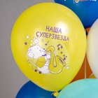 Воздушные шары латексные 12" «С ДР! Веселые животные», 25 шт., МИКС 10925722 - фото 17035803