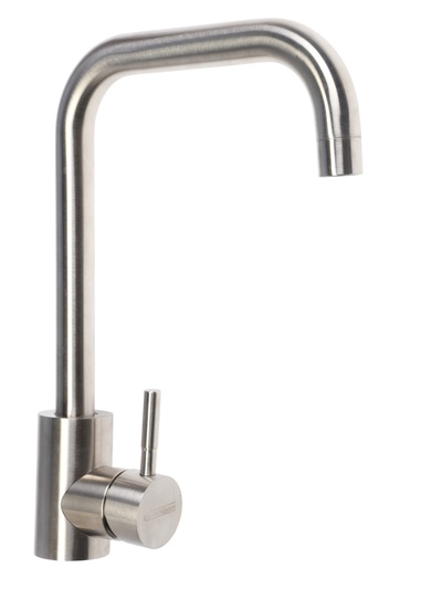 УЦЕНКА Смеситель для кухни «СоюзКран» 567-091, однорычажный, высокий излив 300 мм, нерж.сталь, хром