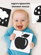 Книжки - гармошки картонные детские «Смотри, малыш!», набор 6 шт. - Фото 4