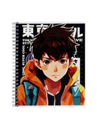 Компл тетр из 3шт 96л кл на гребне Аниме Парень, обл мел карт, офсет (10296911) 10912315