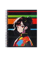 Компл тетр из 3шт 96л кл на гребне Аниме. Яркий стиль, обл мел карт, офсет (10296903) - фото 119120722