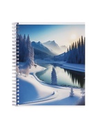 Набор тетрадей Calligrata «Космический пейзаж», 96 листов, в клетку, обложка из мелованного картона - фото 119550330