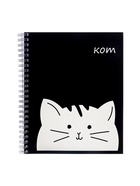 Компл тетр из 3шт 96л кл на гребне Кот, обл мел карт, ТВИН+выб УФ-лак, офсет, (10246941) - фото 53889007