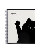 Компл тетр из 3шт 96л кл на гребне Кот, обл мел карт, ТВИН+выб УФ-лак, офсет, (10246941) - фото 53889008