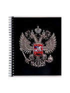 Компл тетр из 3шт 96л кл на гребне Символика. Герб, мел карт, глянц.лам, офсет (10296925) - фото 53889044