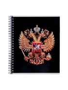 Компл тетр из 3шт 96л кл на гребне Символика. Герб, мел карт, глянц.лам, офсет (10296925) - фото 53889045