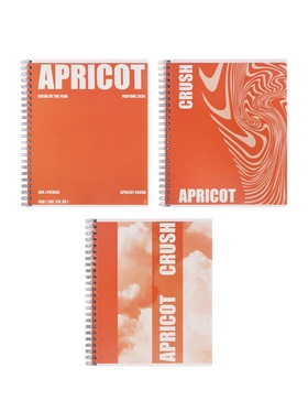 Компл тетр из 3шт 96л кл на гребне Apricot, обл мел карт, блок офсет 10296913