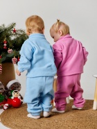 Костюм для девочки (кофта, брюки) флисовый«Крошка Я» Adventure, рост 86-92, розовый - фото 58042502