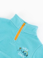 Костюм детский (кофта, брюки) флисовый «Крошка Я» Wild child, рост 92-98 см, бирюзовый - фото 58042527