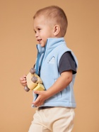 Жилетка флисовая детская «Крошка Я» Little explorer, рост 86-92, голубая 10757246