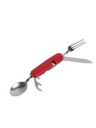 Туристический набор 4 в 1: вилка, ложка, нож, открывашка, складной - Фото 2