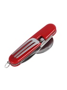 Туристический набор 4  в 1: вилка, ложка, нож, открывашка, складной - фото 54809309