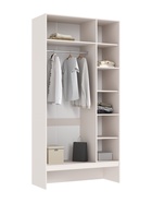 Прихожая «Луна», с нишей, 1200×520×2400 мм, цвет кашемир/кашемир - Фото 2