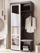 Прихожая «Стелла – 1», 1000×430×2196 мм, цвет белый/венге - Фото 2