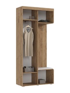 Прихожая «Стелла – 1», 1000×430×2196 мм, цвет дуб крафт/белый - Фото 2