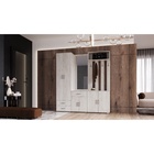 Прихожая «Ева», с вешалкой, 800×450×2236 мм, цвет дуб крафт белый - фото 14921663