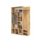 Прихожая «Стелла», 1420×440×2100 мм, цвет белый глянец/дуб крафт - фото 14921675