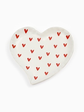 Тарелка плоская «Любовь», 19×18 см, керамика